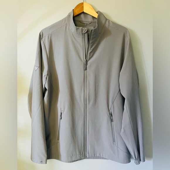 Levelwear Golf Protect Rain Jacket Club Collar Mens large gray - Picture 6 of 7